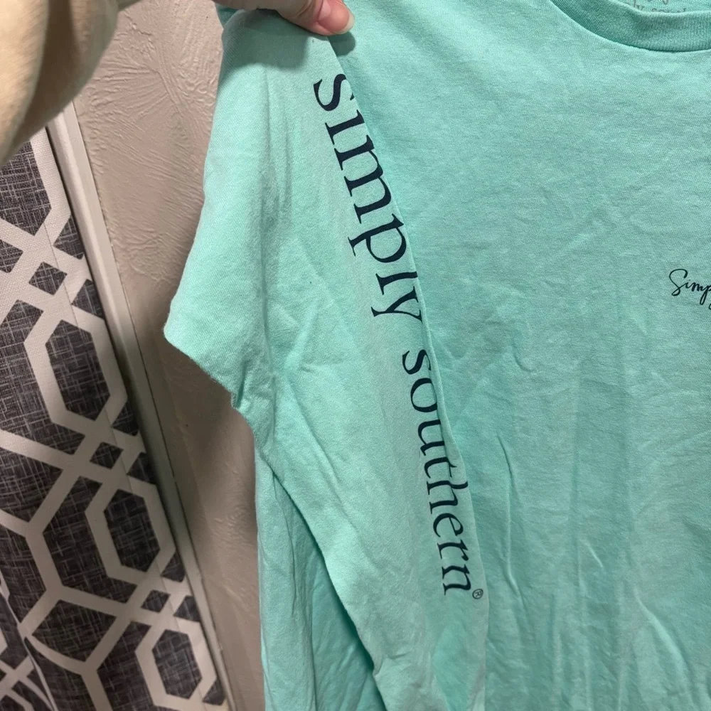 Simply Southern Long Sleeve Outer Banks Tee Size Small - Picture 5 of 5